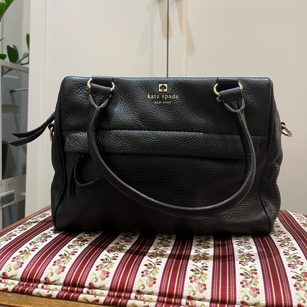 Kate Spade Black Satchel Bag